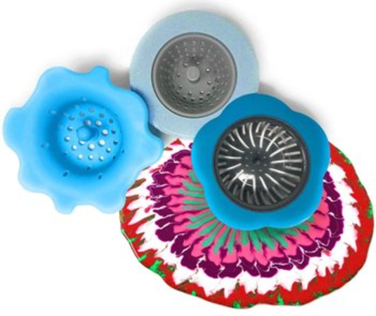 Pixiss Acrylic Pouring Strainers Flower Shape 3 Pack, for Fluid Acrylic Paint Pouring with Paint and Silicone Oil, Acrylic Paint Pouring Supplies
